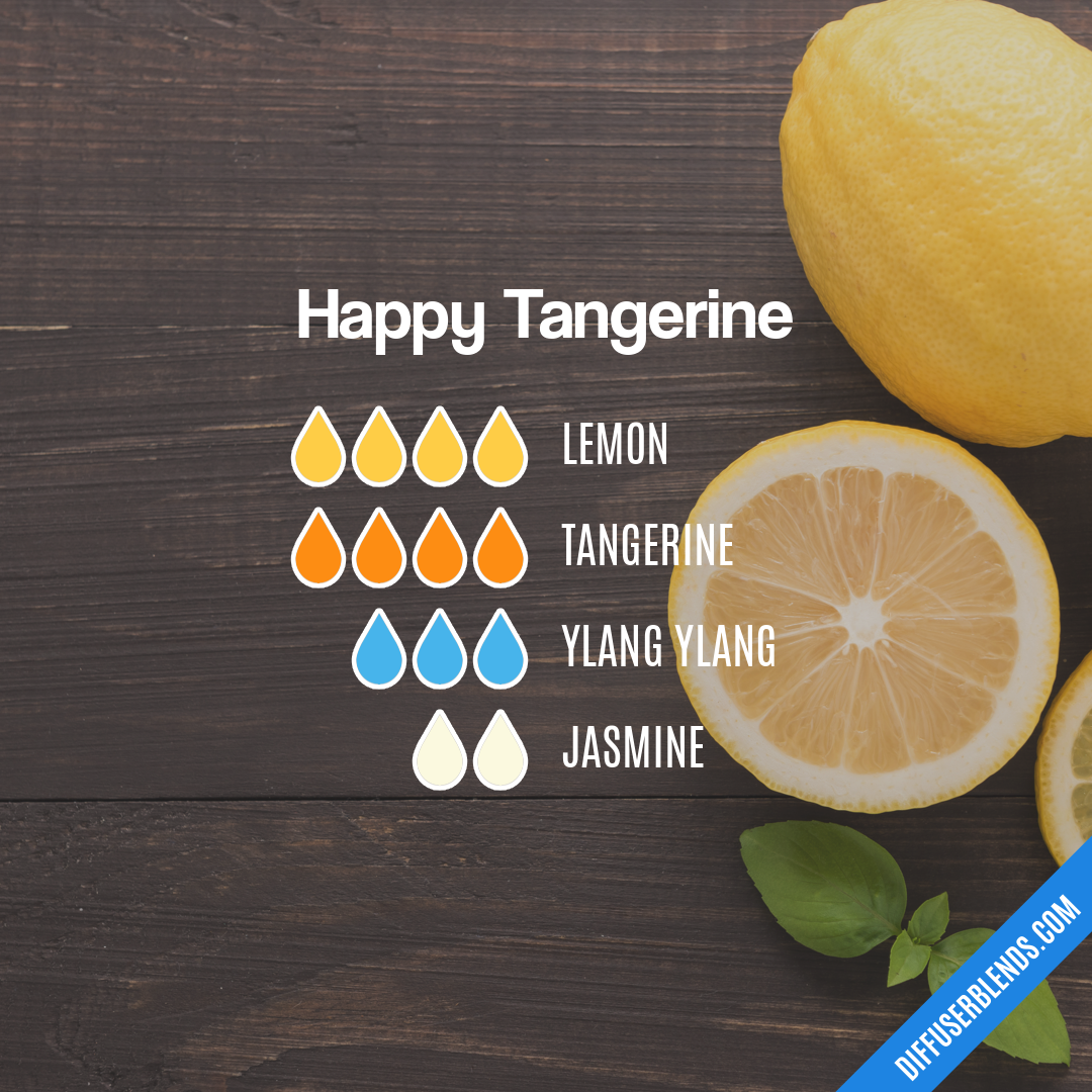 Happy Tangerine — Essential Oil Diffuser Blend