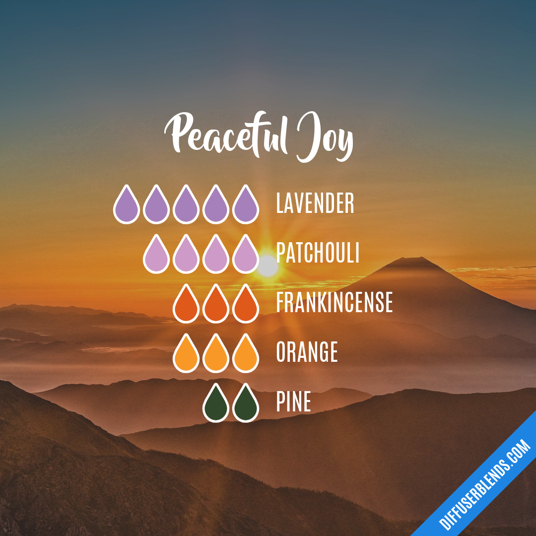 Peaceful Joy — Essential Oil Diffuser Blend