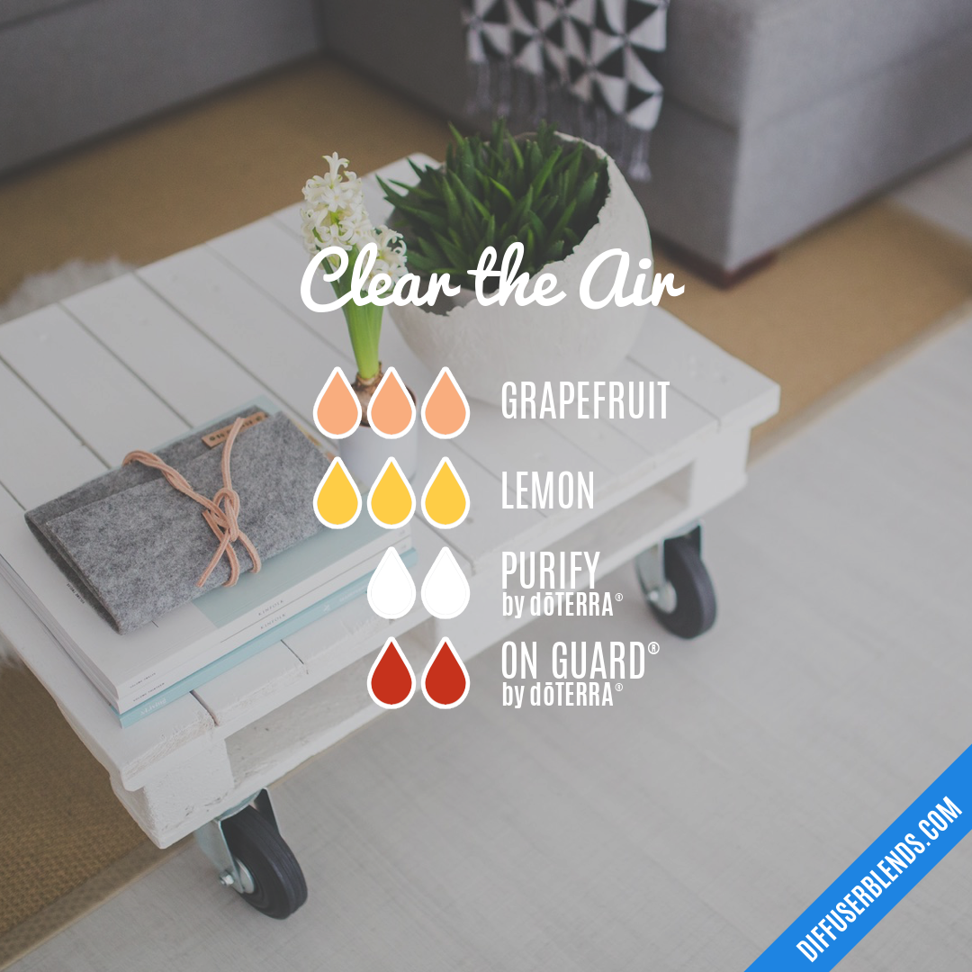 Clear the Air — Essential Oil Diffuser Blend