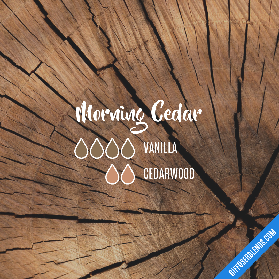 Morning Cedar — Essential Oil Diffuser Blend