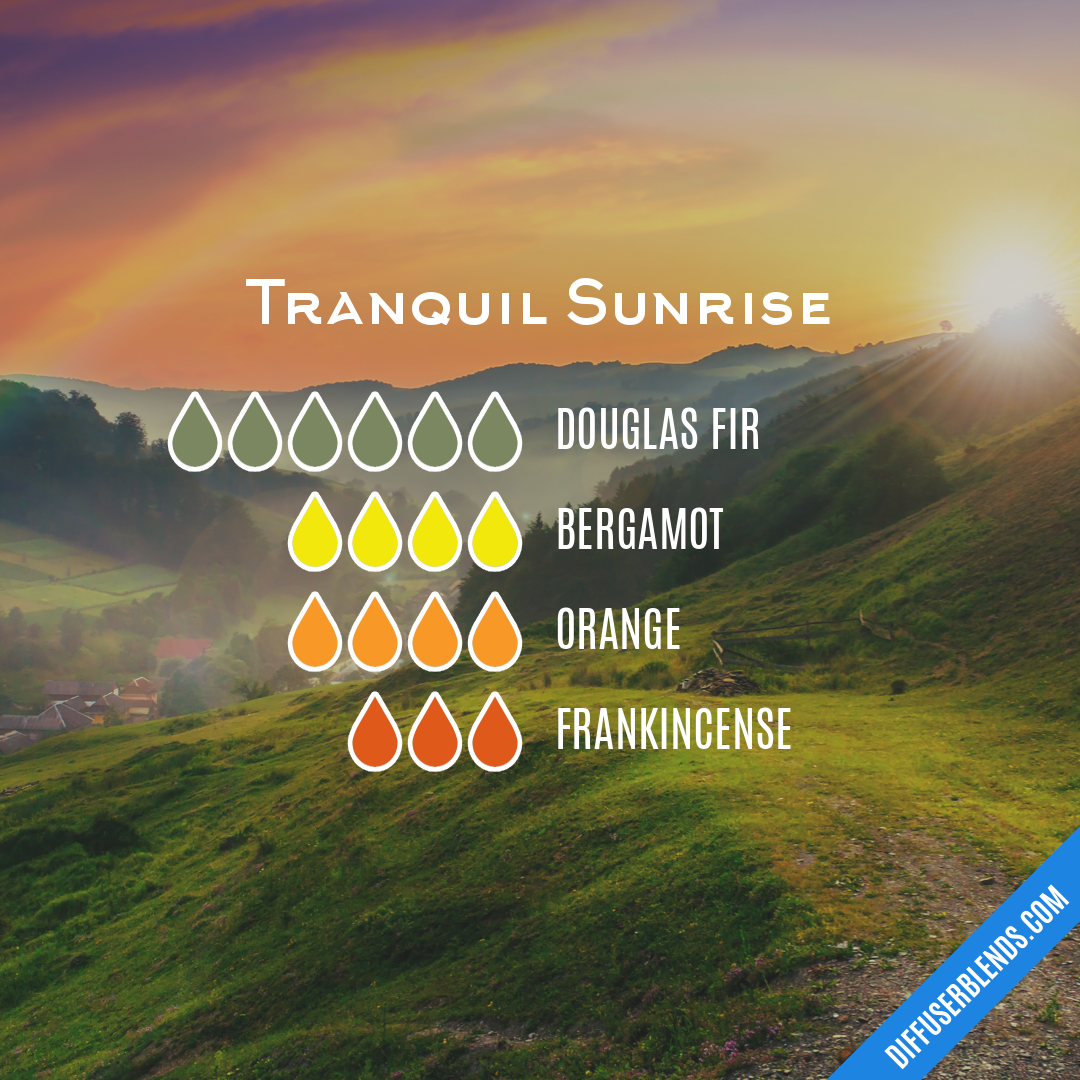 Tranquil Sunrise — Essential Oil Diffuser Blend