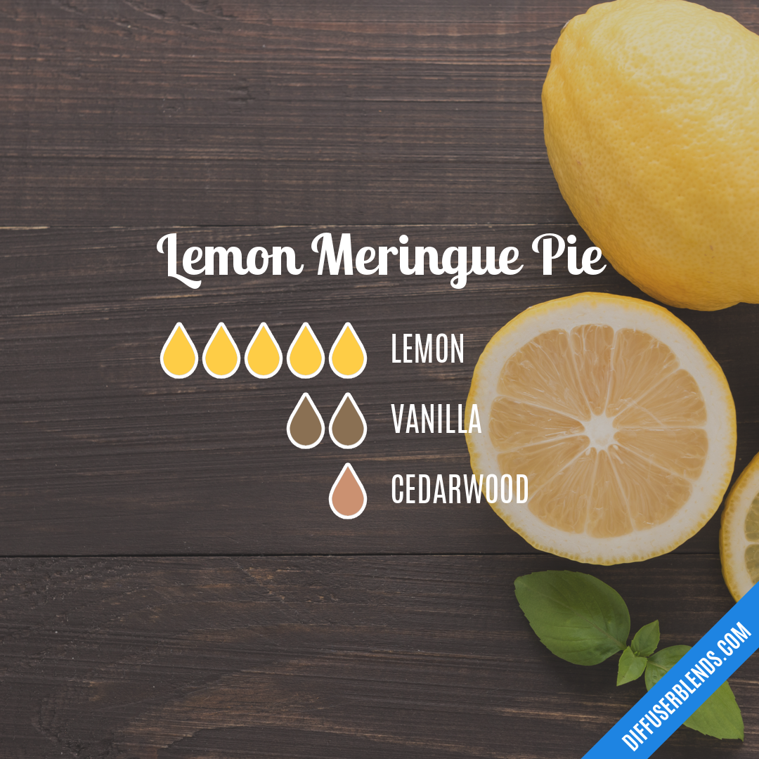 Lemon Meringue Pie — Essential Oil Diffuser Blend