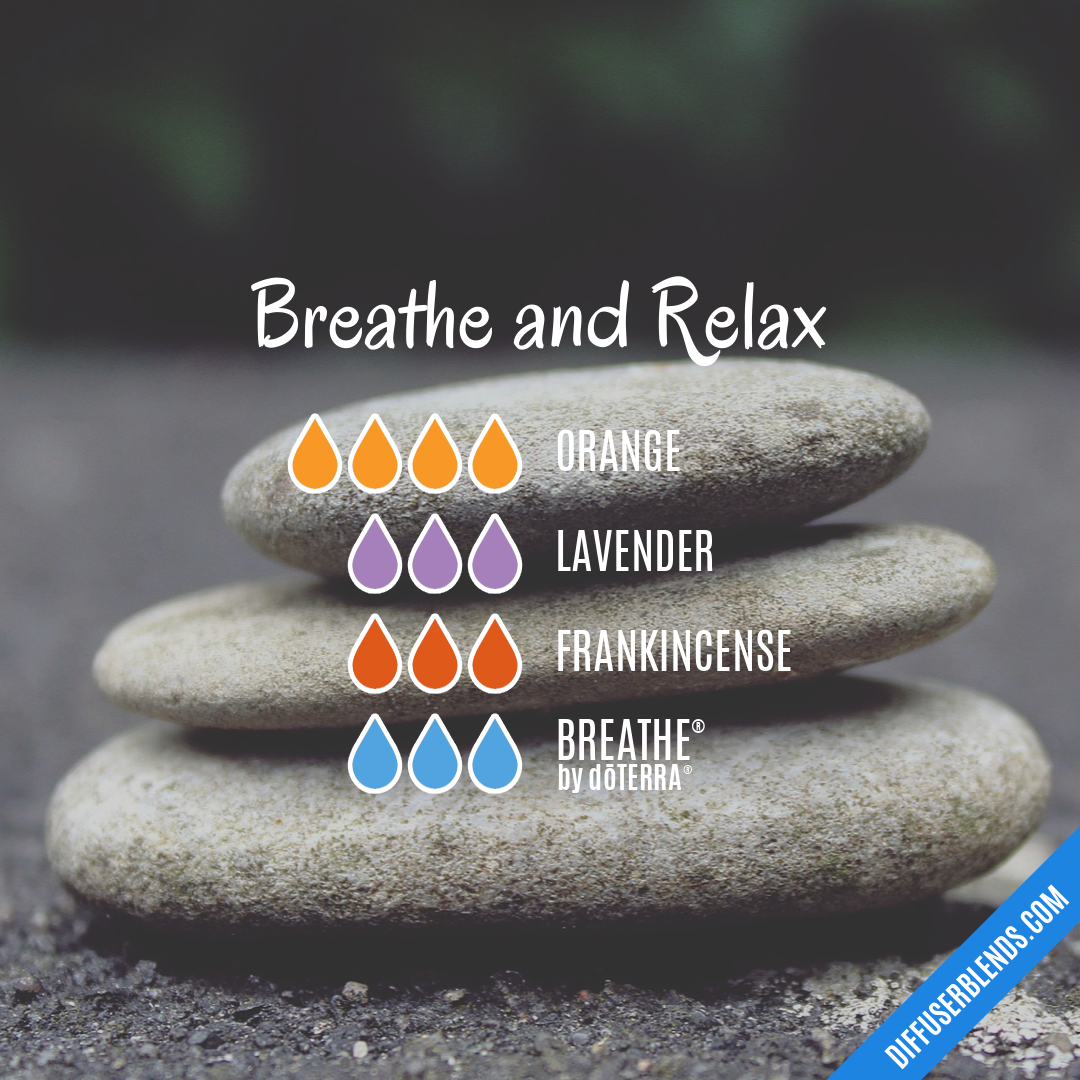 Breathe and Relax — Essential Oil Diffuser Blend