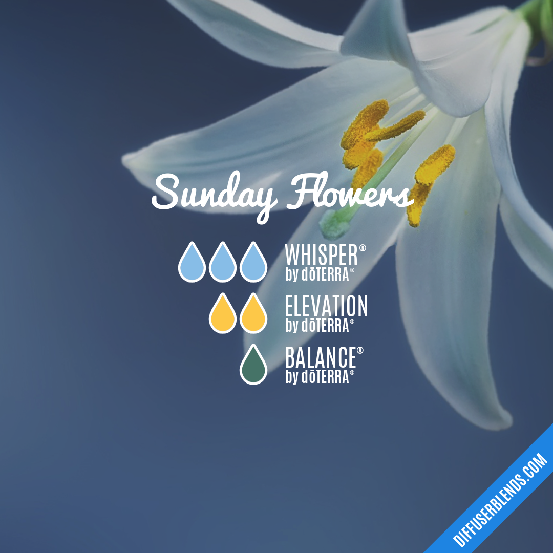 Sunday Flowers — Essential Oil Diffuser Blend