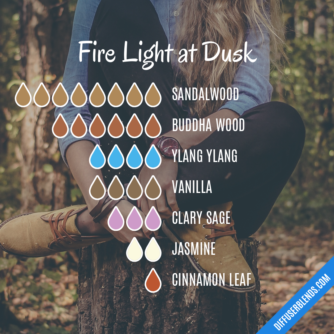 Fire Light at Dusk — Essential Oil Diffuser Blend