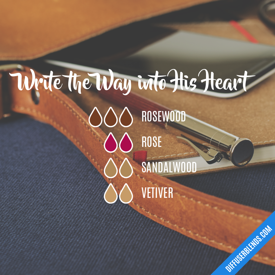 Write the Way into His Heart — Essential Oil Diffuser Blend