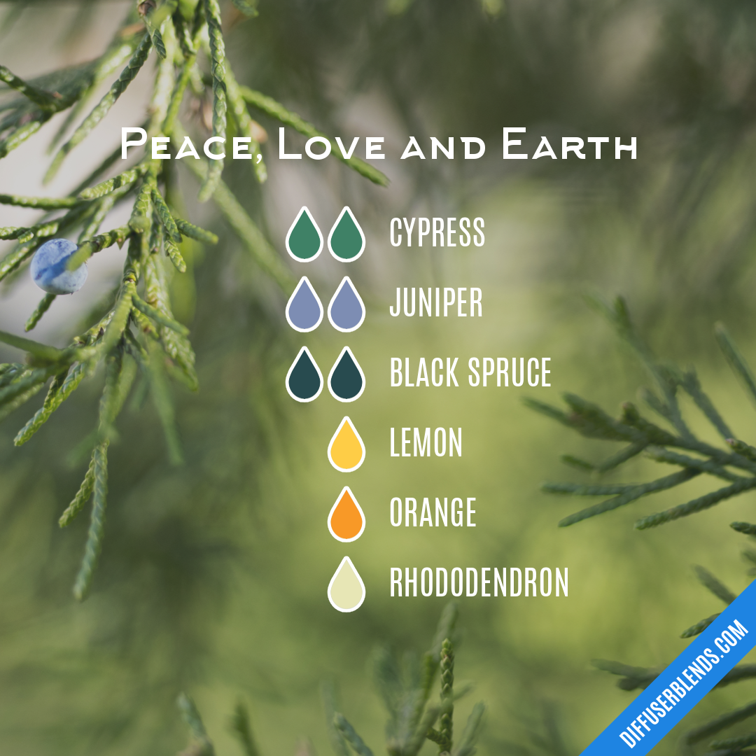 Peace, Love and Earth — Essential Oil Diffuser Blend