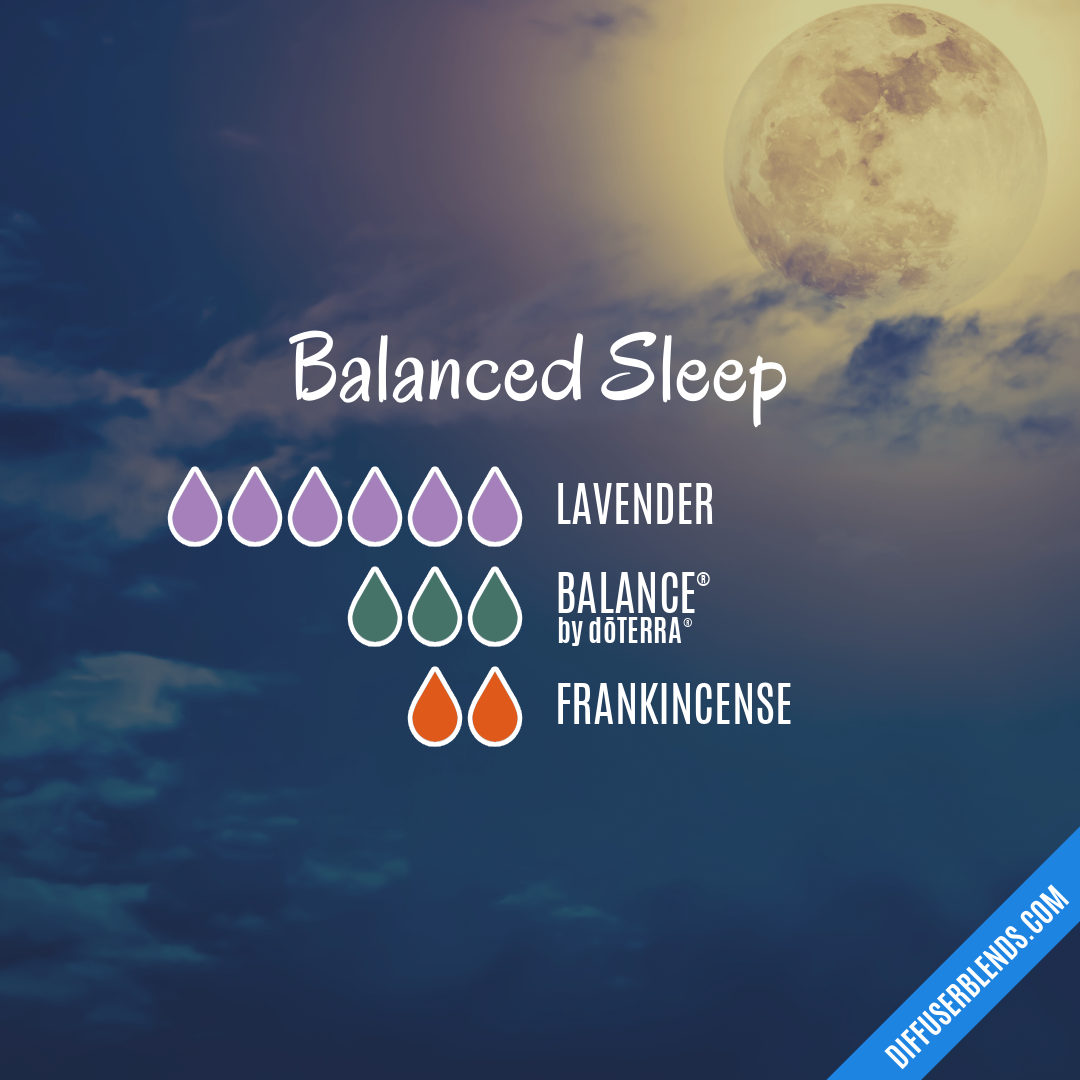 Balanced Sleep — Essential Oil Diffuser Blend