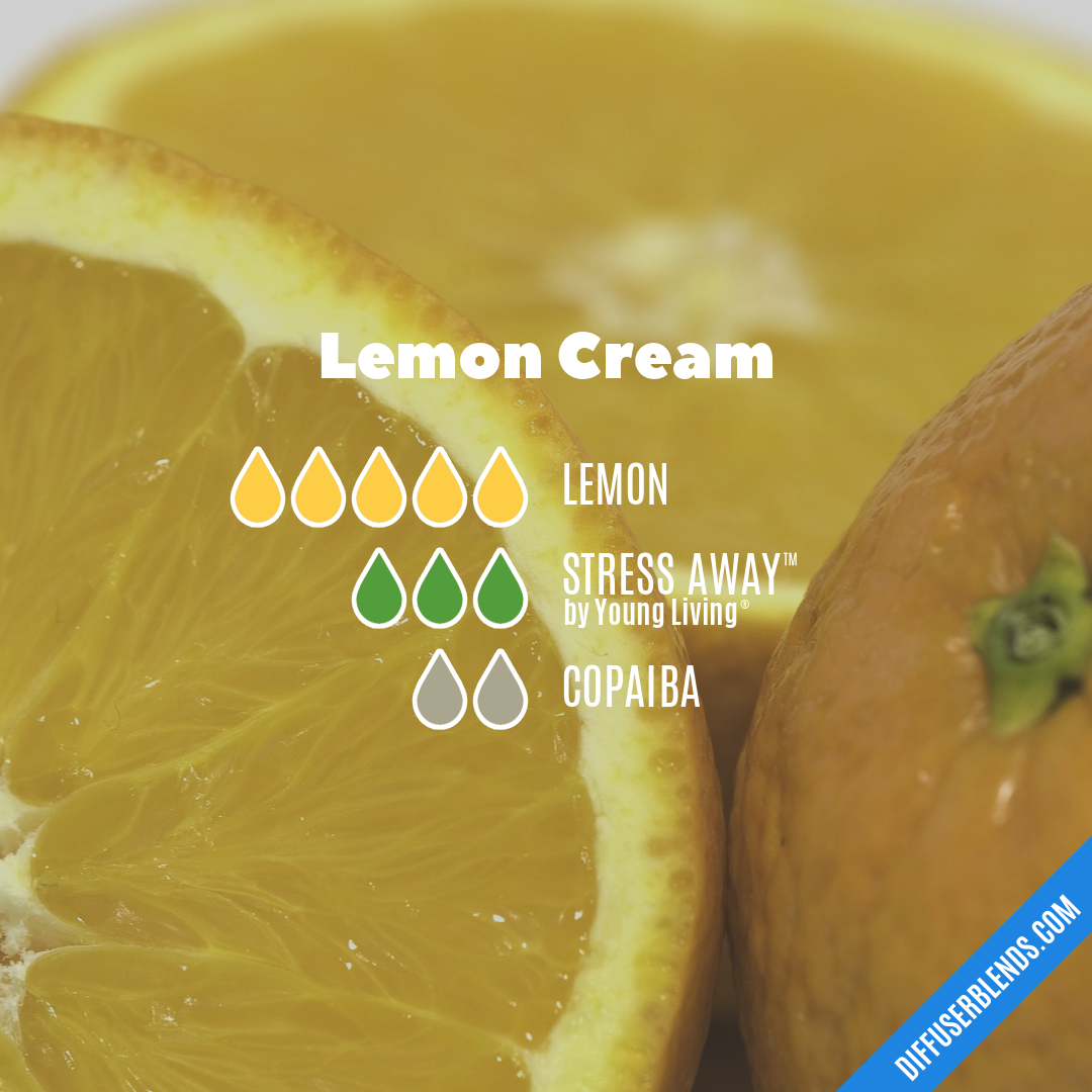 Lemon Cream — Essential Oil Diffuser Blend