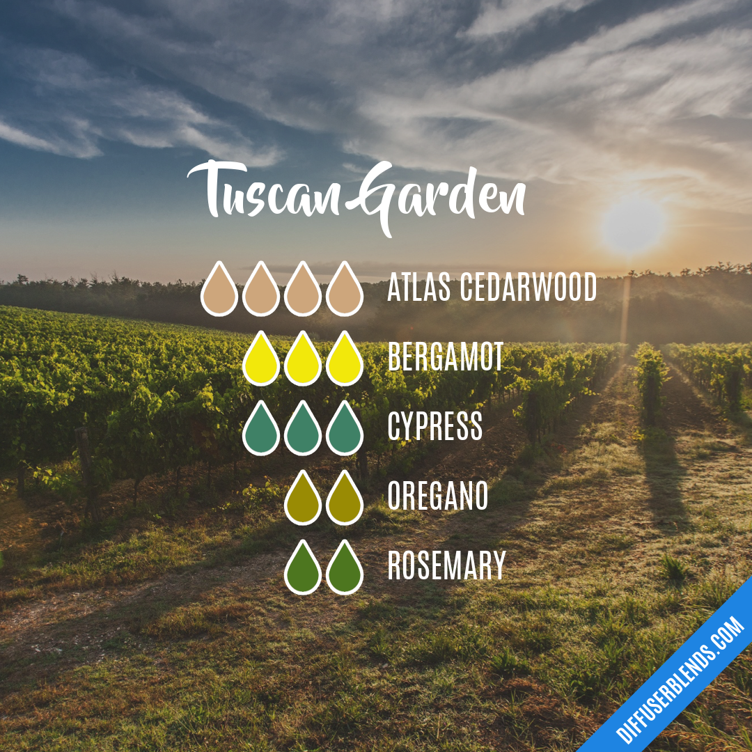 Tuscan Garden — Essential Oil Diffuser Blend