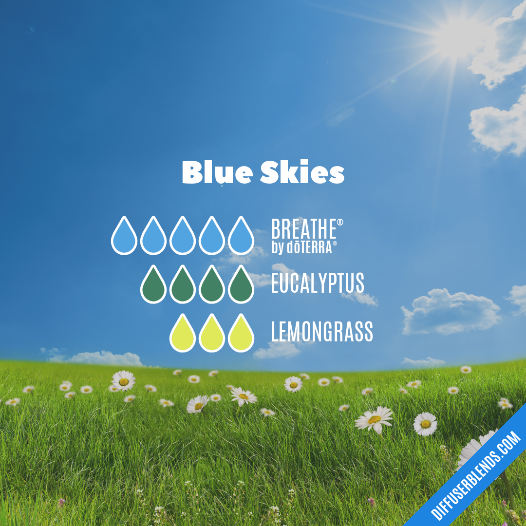 Blue Skies — Essential Oil Diffuser Blend