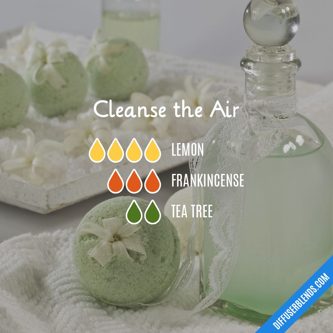 Cleanse the Air — Essential Oil Diffuser Blend