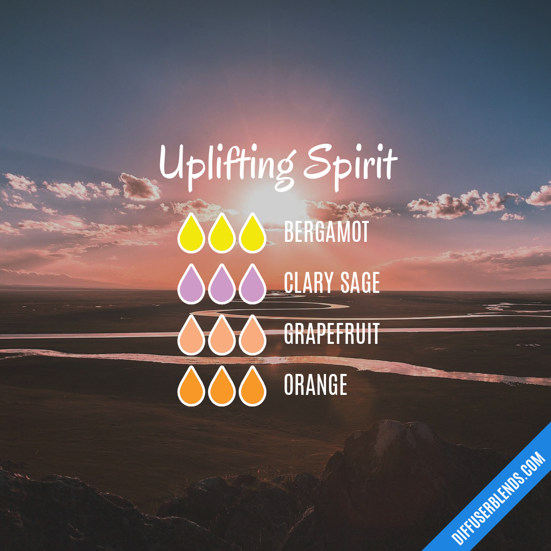 Uplifting Spirit — Essential Oil Diffuser Blend