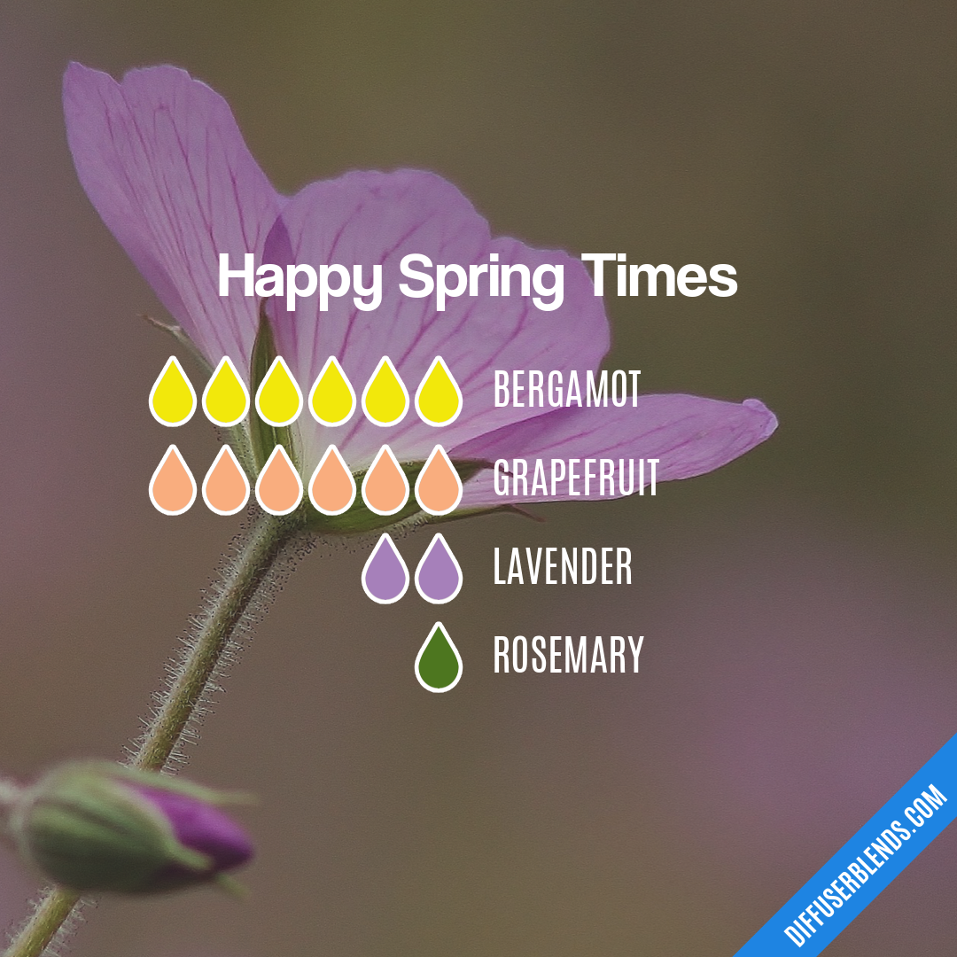 Happy Spring Times — Essential Oil Diffuser Blend