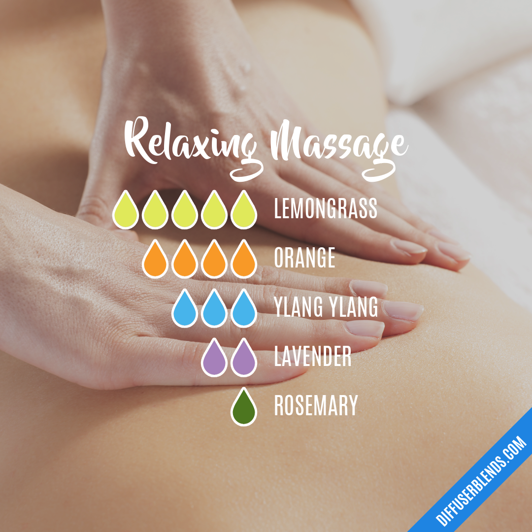 Relaxing Massage — Essential Oil Diffuser Blend