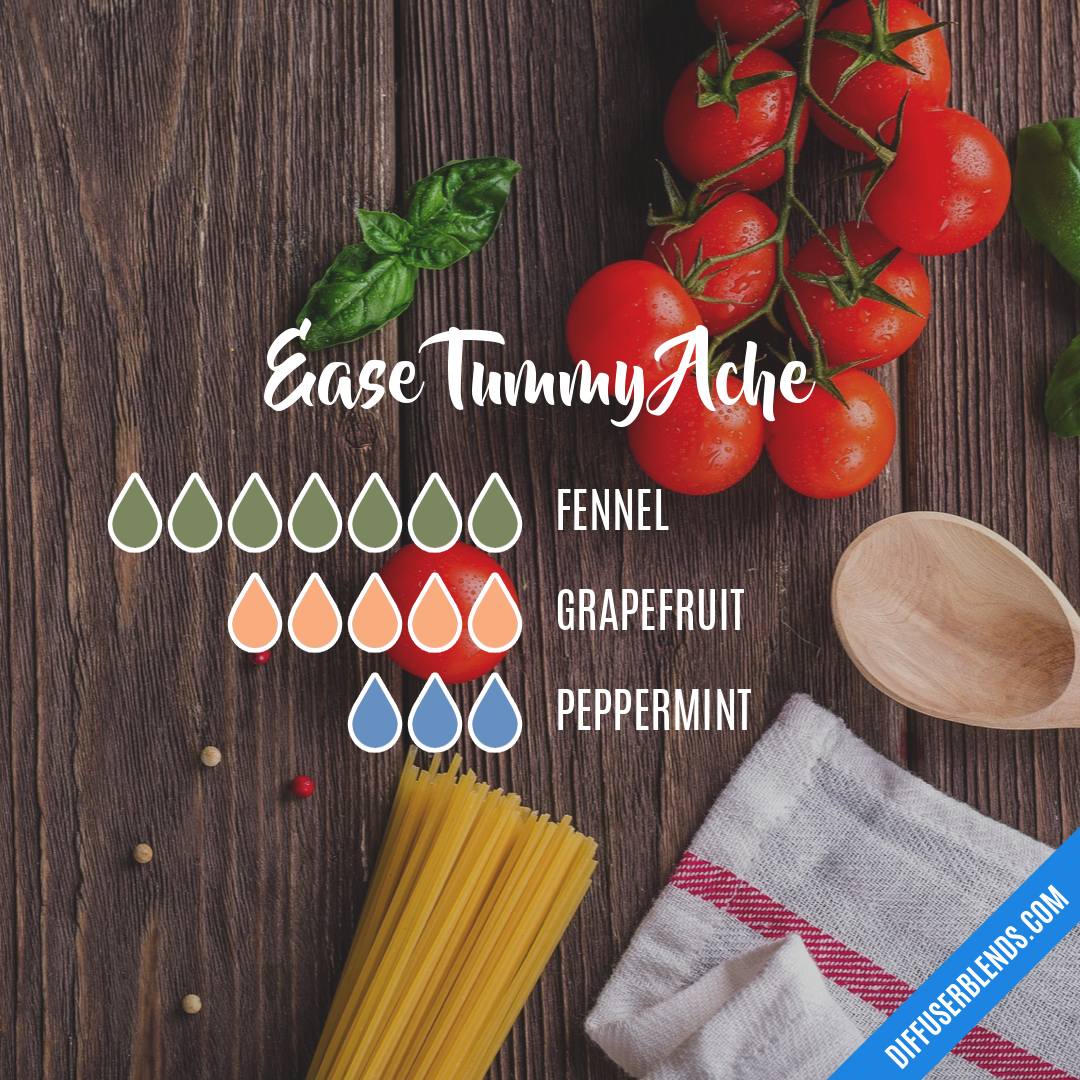 Ease Tummy Ache — Essential Oil Diffuser Blend