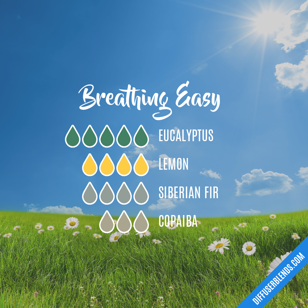 Breathing Easy — Essential Oil Diffuser Blend