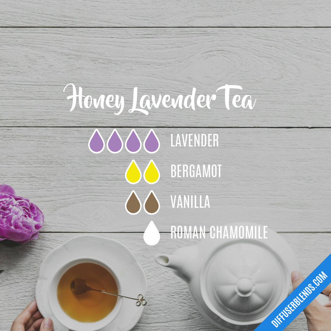 Honey Lavender Tea — Essential Oil Diffuser Blend