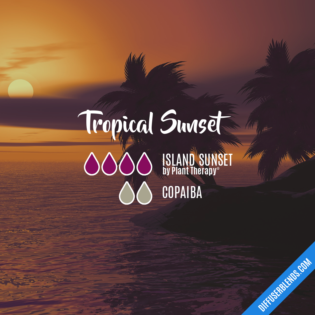 Tropical Sunset — Essential Oil Diffuser Blend