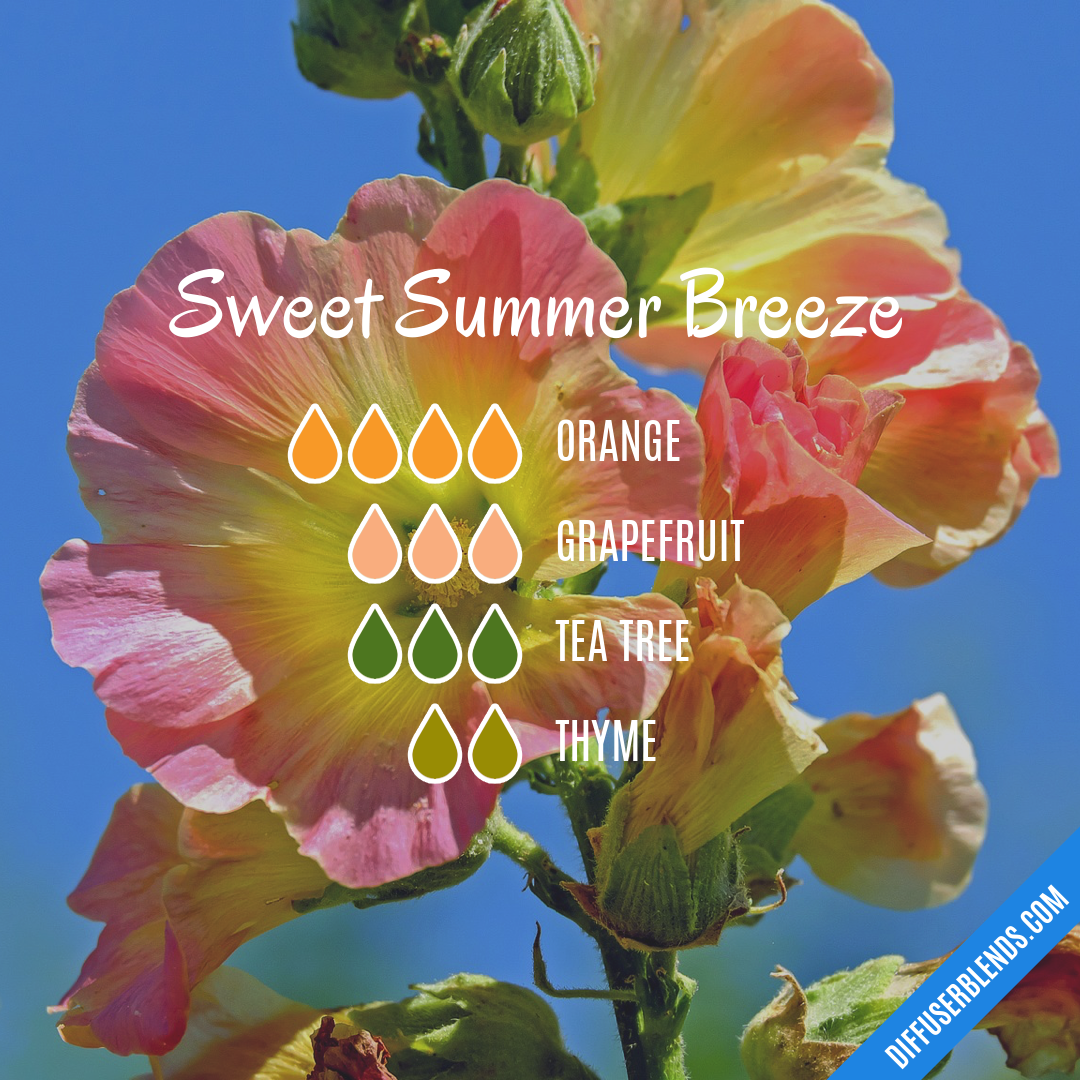 Sweet Summer Breeze — Essential Oil Diffuser Blend