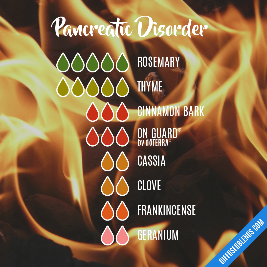 Pancreatic Disorder — Essential Oil Diffuser Blend