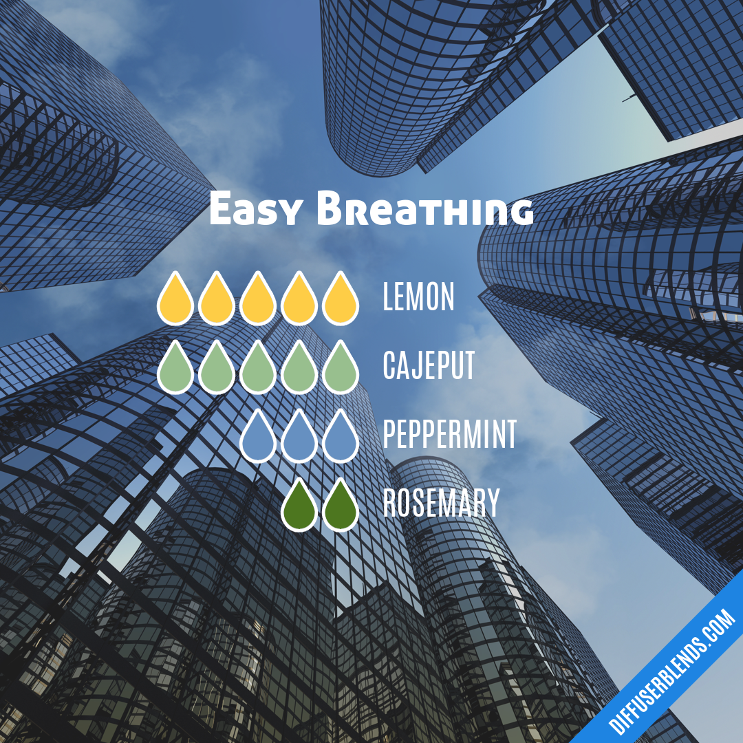 Easy Breathing — Essential Oil Diffuser Blend