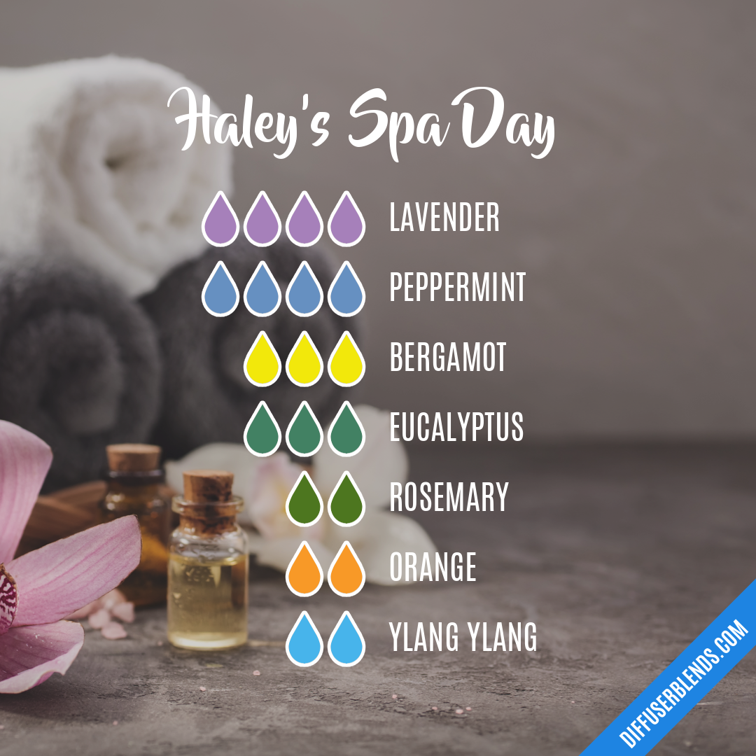 Haley's Spa Day — Essential Oil Diffuser Blend