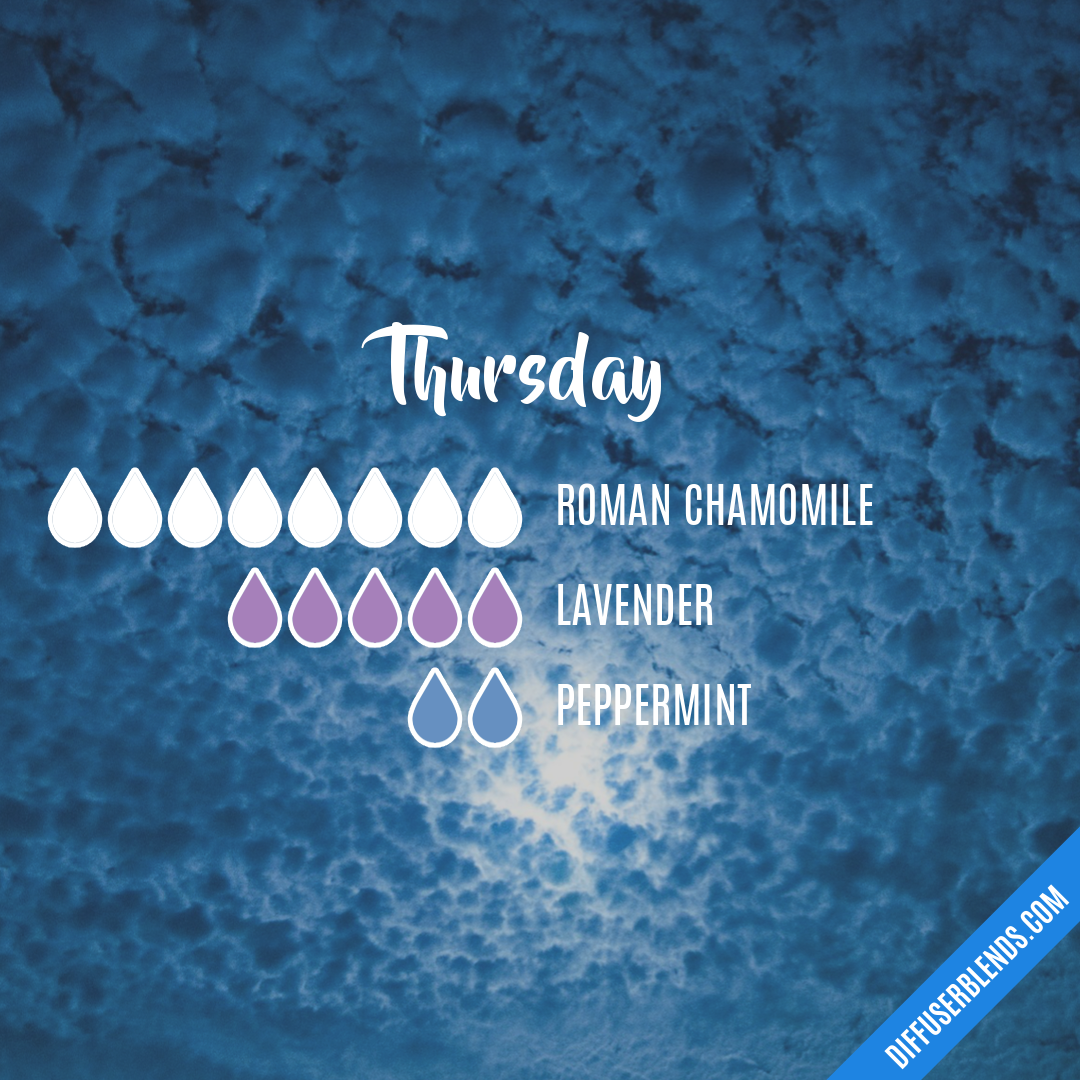 Thursday — Essential Oil Diffuser Blend