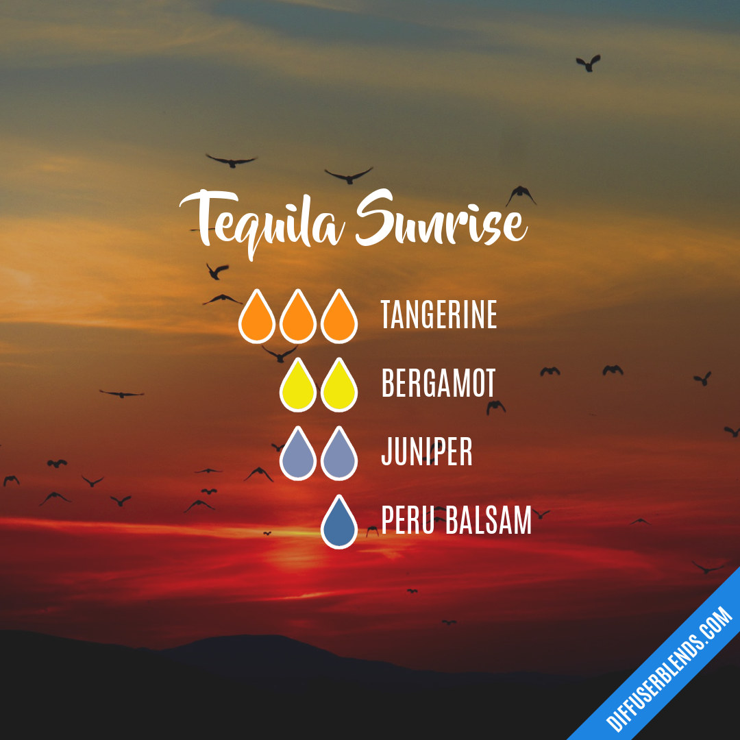 Tequila Sunrise — Essential Oil Diffuser Blend