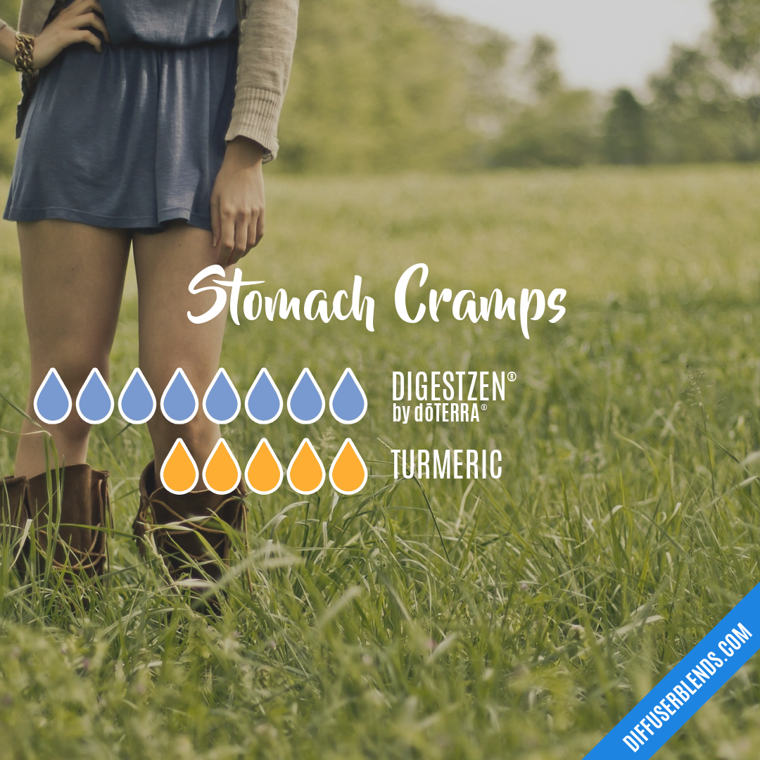 Stomach Cramps — Essential Oil Diffuser Blend