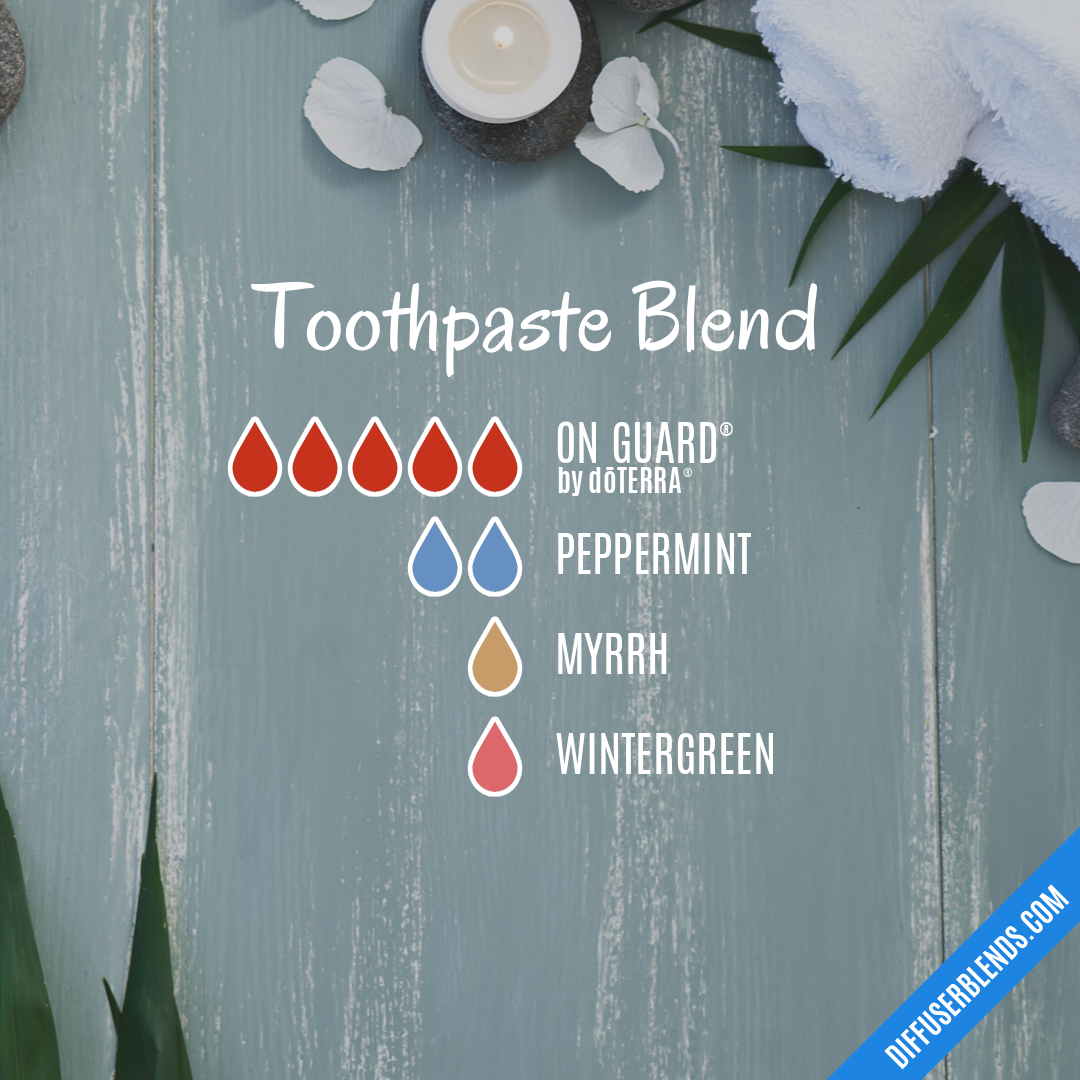 Toothpaste Blend — Essential Oil Diffuser Blend