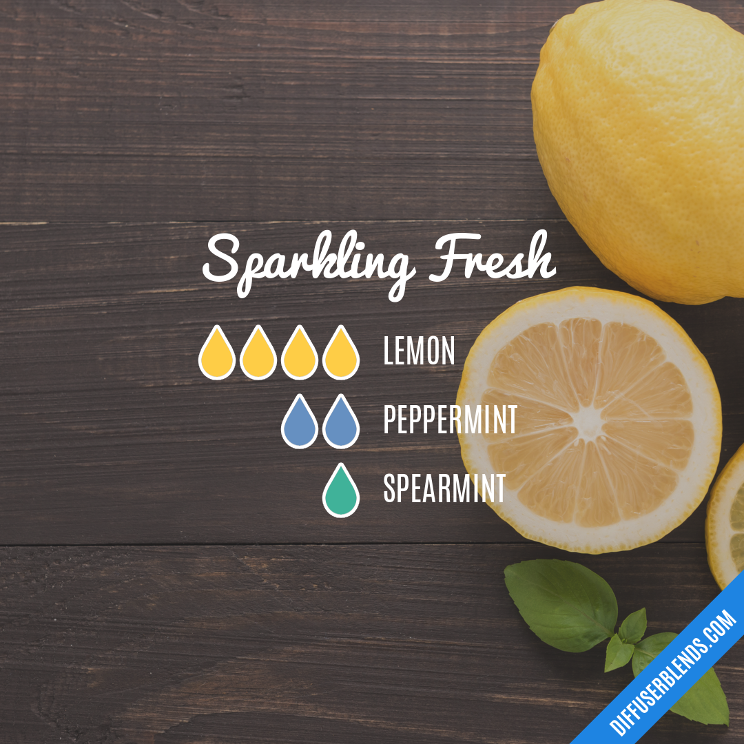 Sparkling Fresh — Essential Oil Diffuser Blend