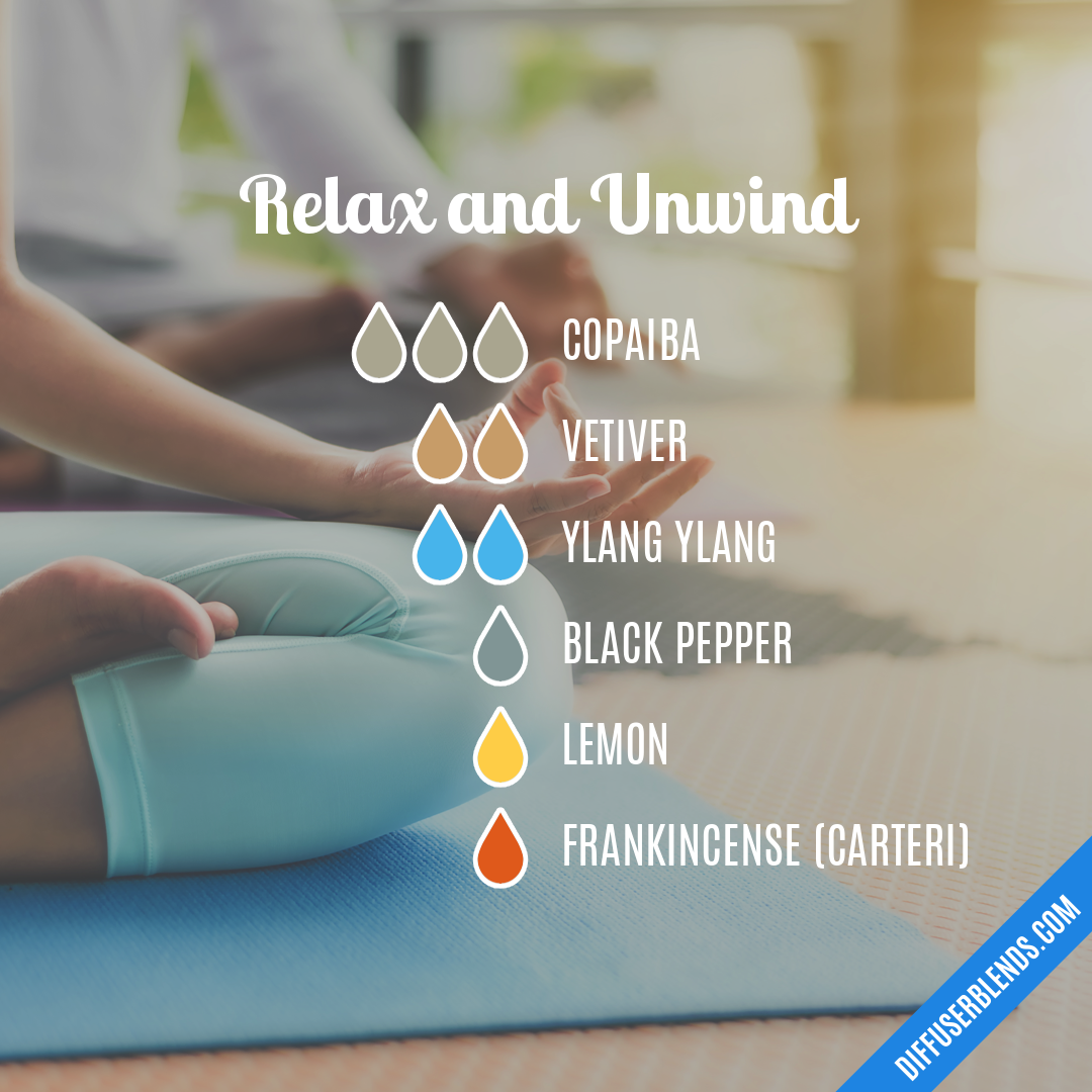 Relax and Unwind — Essential Oil Diffuser Blend