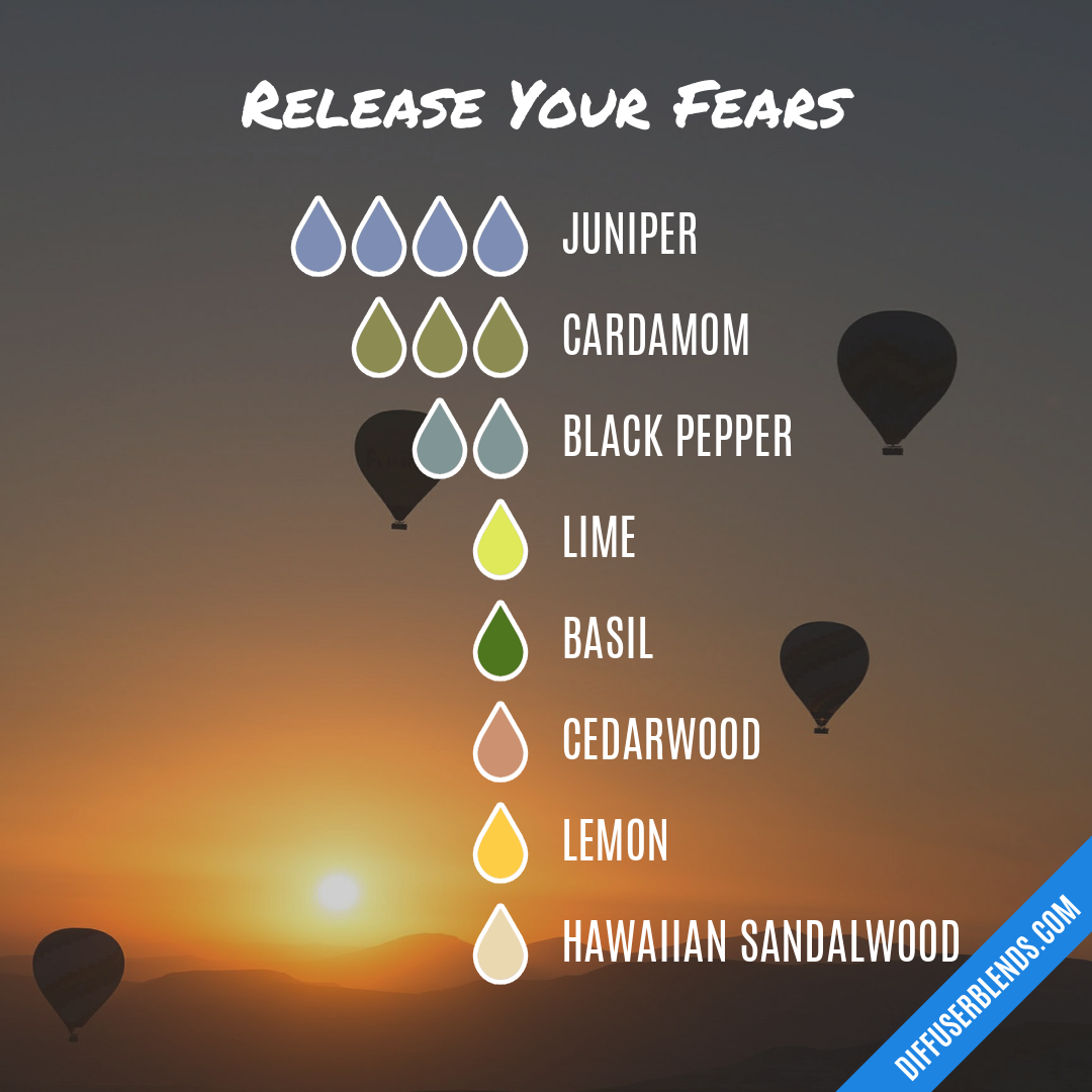 Release Your Fears — Essential Oil Diffuser Blend