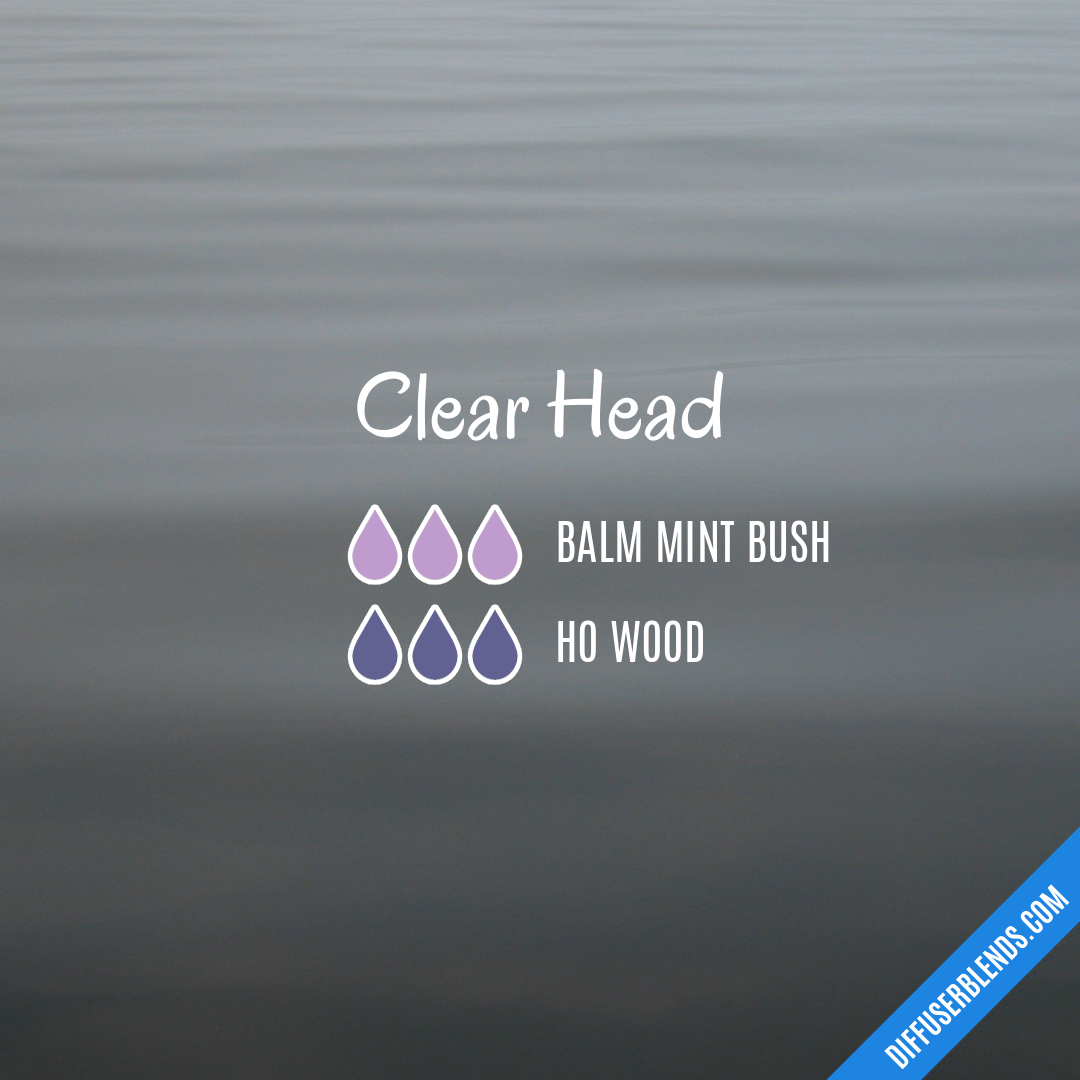 Clear Head — Essential Oil Diffuser Blend