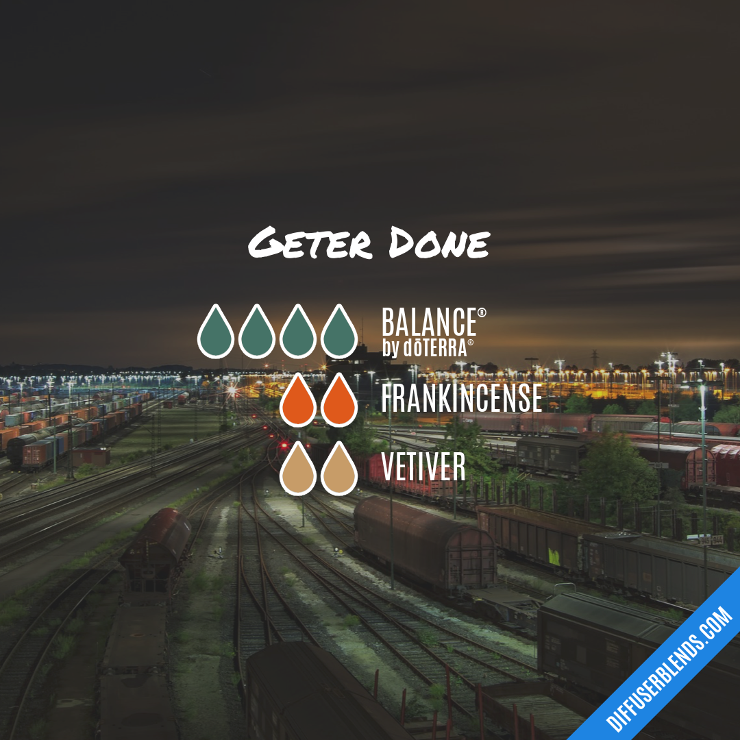 Geter Done — Essential Oil Diffuser Blend