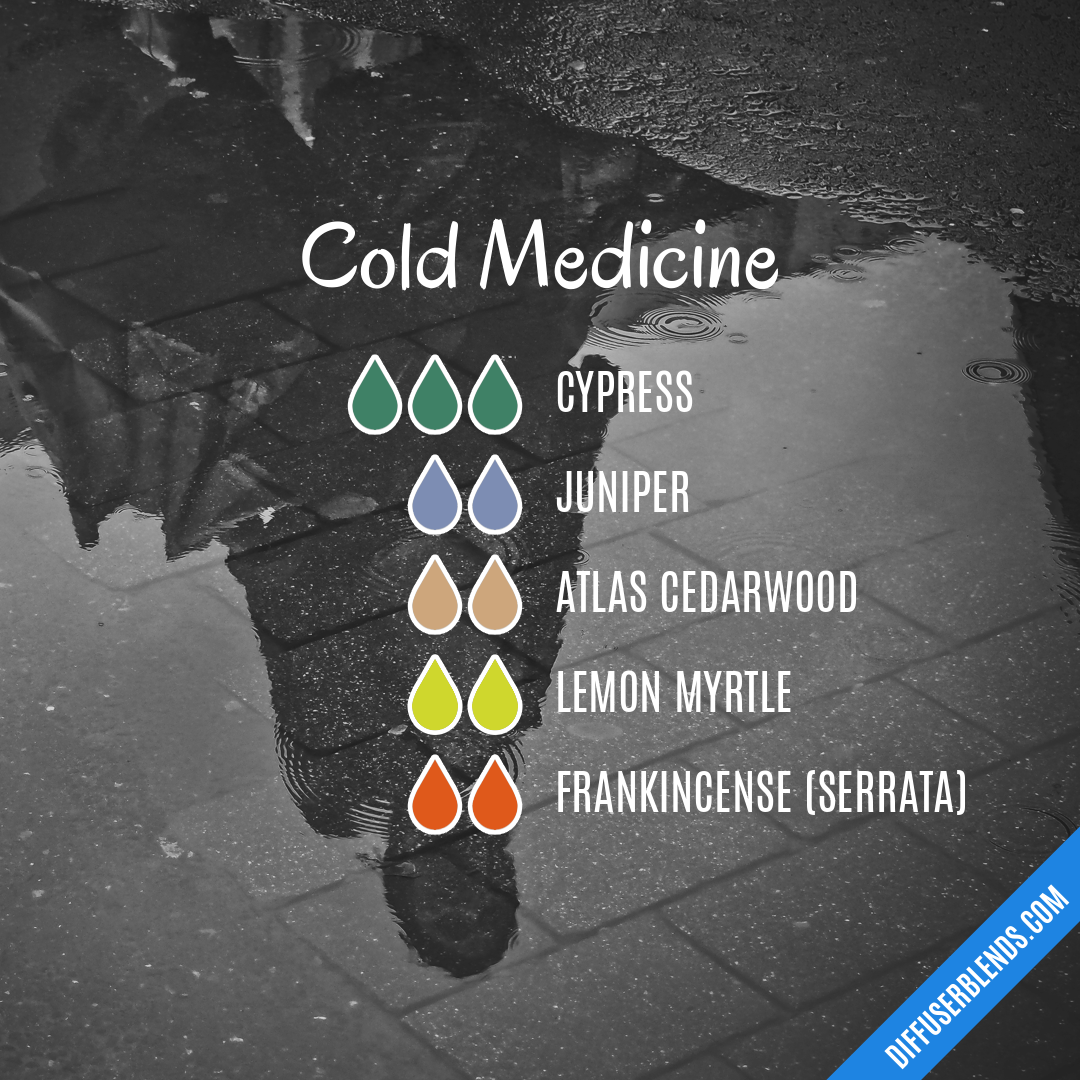 Cold Medicine — Essential Oil Diffuser Blend