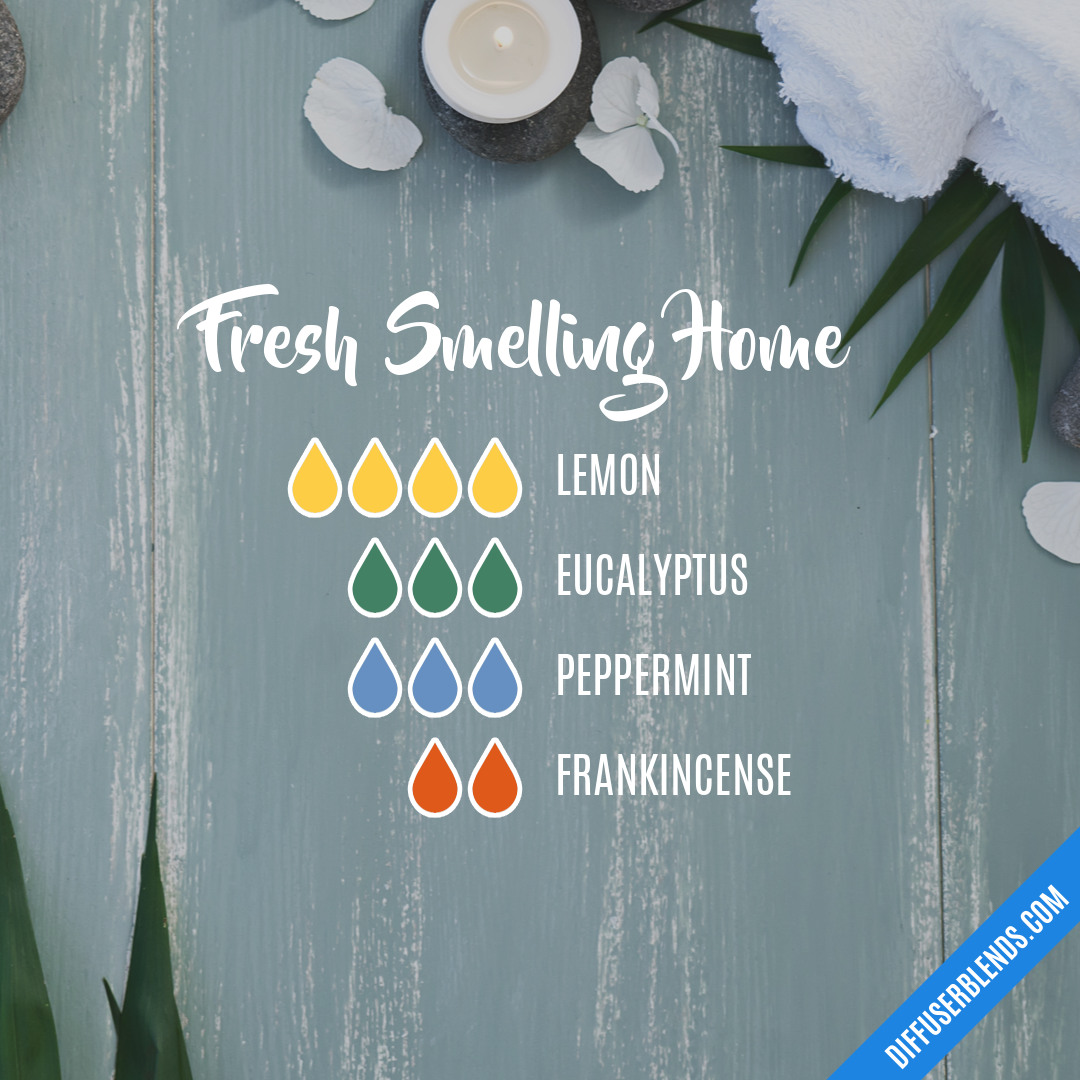 Fresh Smelling Home — Essential Oil Diffuser Blend