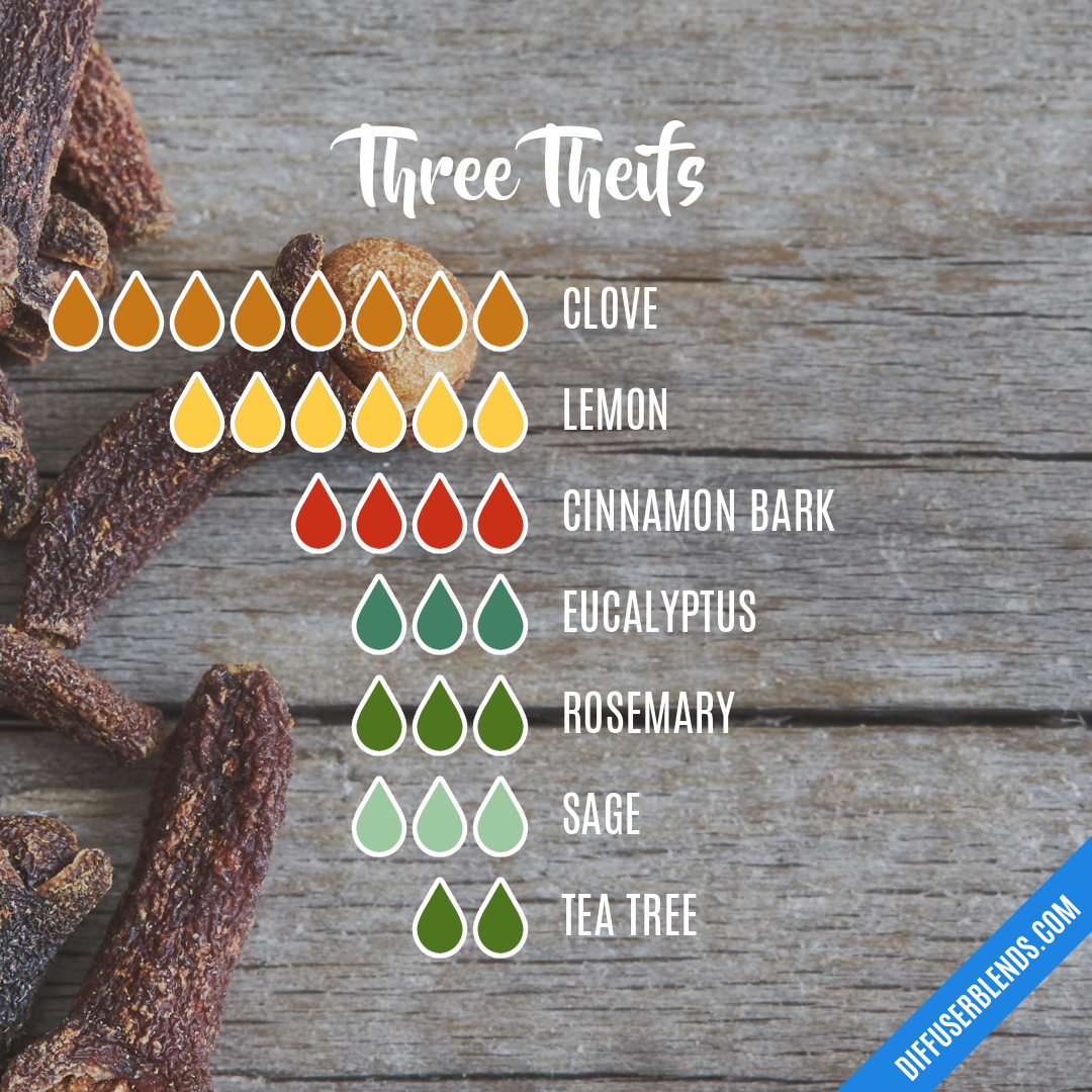 Three Theifs — Essential Oil Diffuser Blend