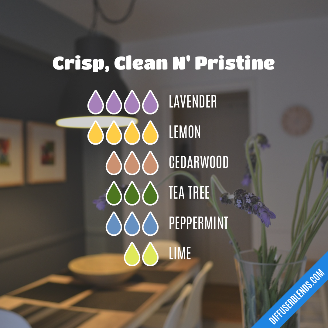 Crisp, Clean N' Pristine — Essential Oil Diffuser Blend