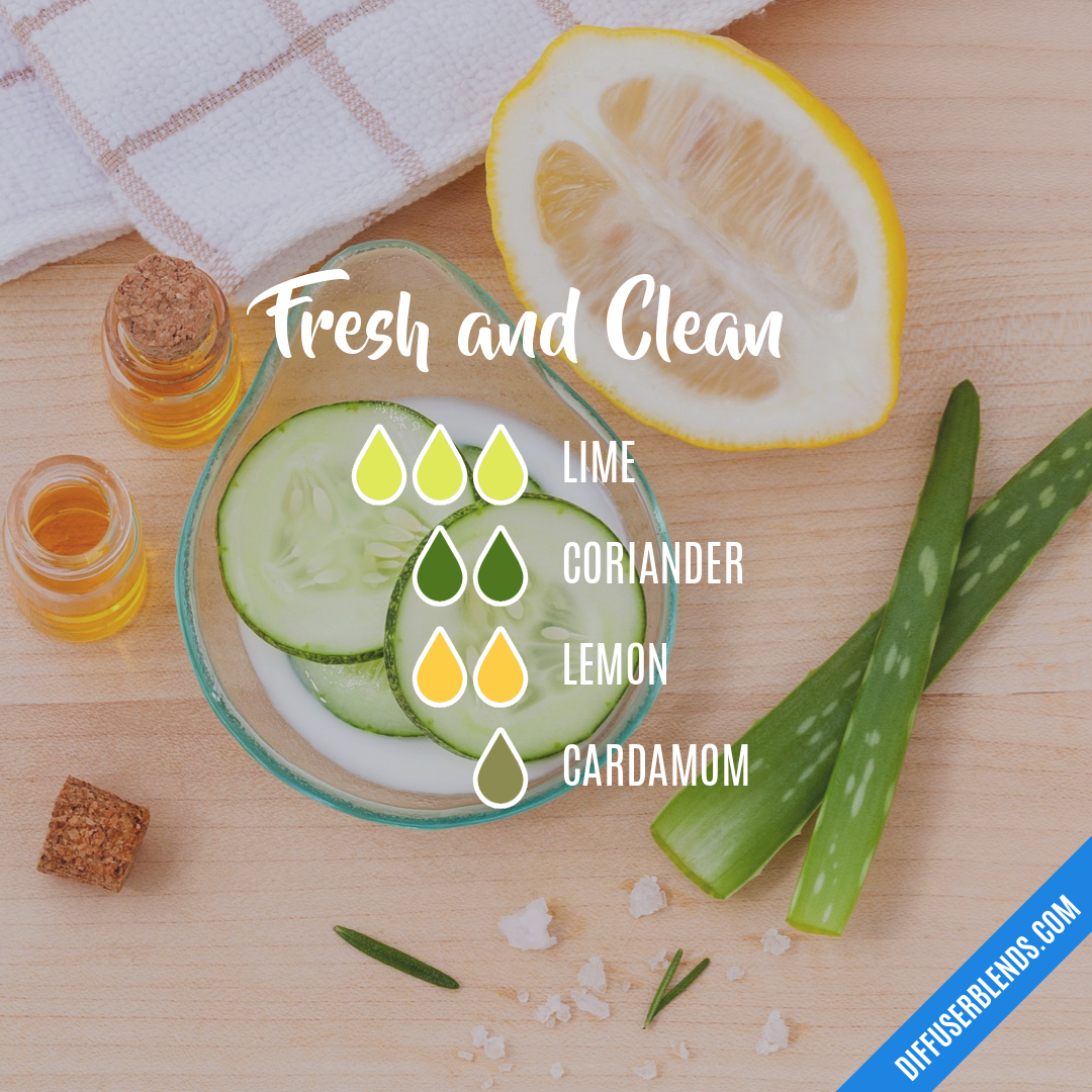 Fresh and Clean — Essential Oil Diffuser Blend