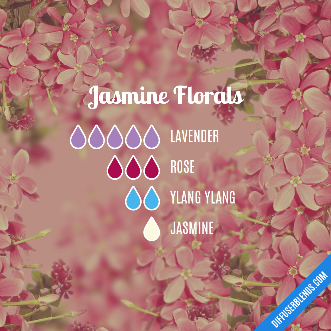 Jasmine Florals — Essential Oil Diffuser Blend