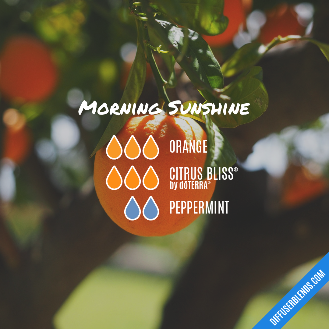 Morning Sunshine — Essential Oil Diffuser Blend