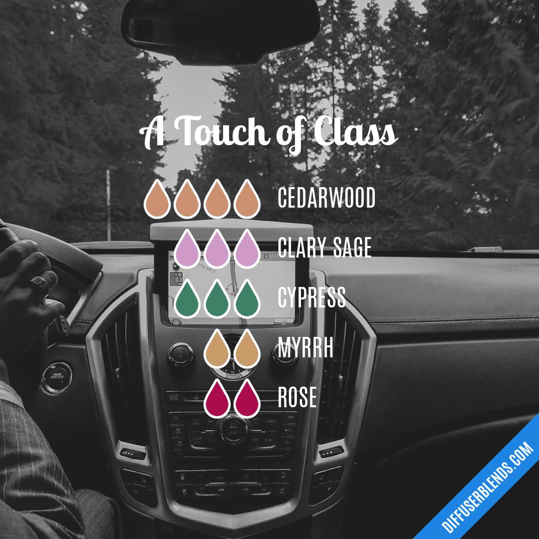 A Touch of Class — Essential Oil Diffuser Blend