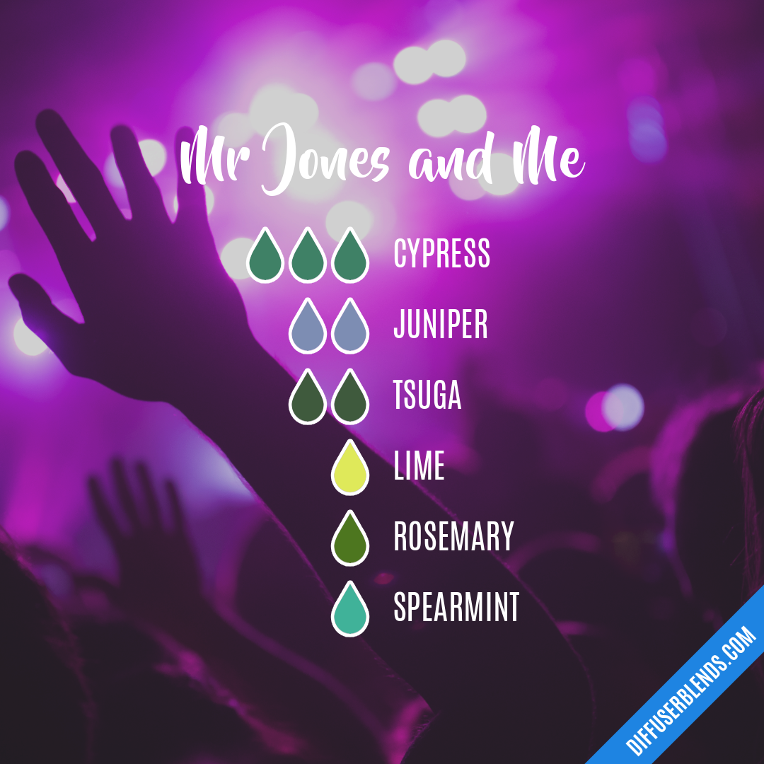 Mr Jones and Me — Essential Oil Diffuser Blend