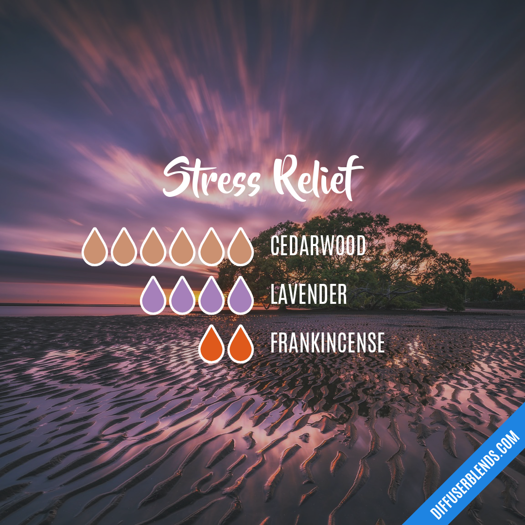 Stress Relief — Essential Oil Diffuser Blend