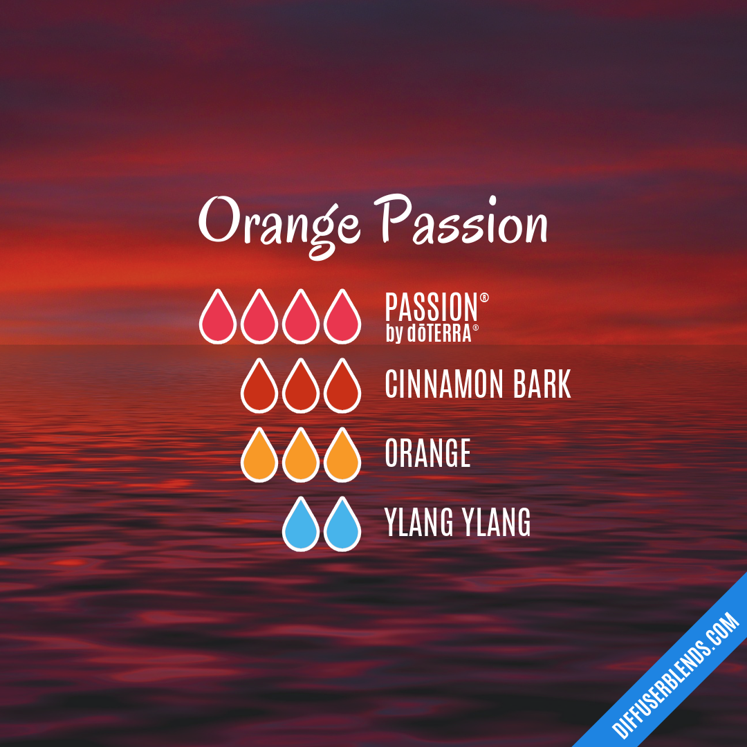 Orange Passion — Essential Oil Diffuser Blend