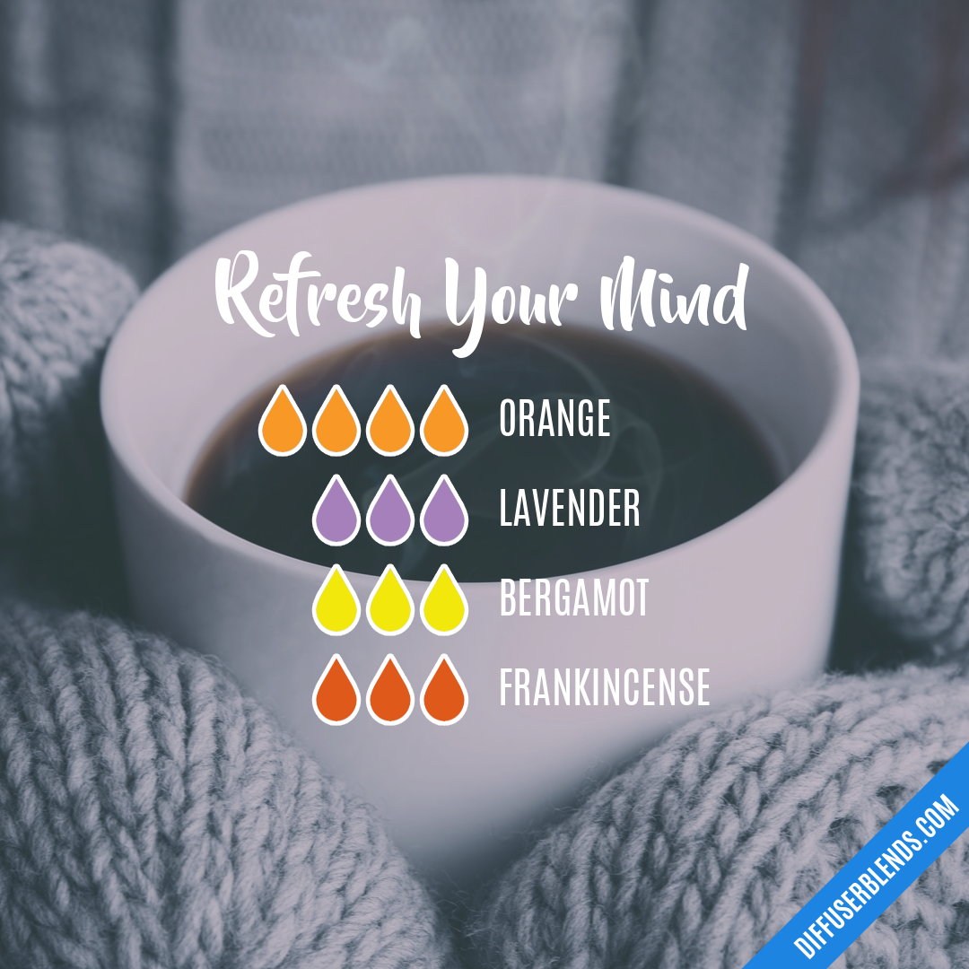 Refresh Your Mind — Essential Oil Diffuser Blend