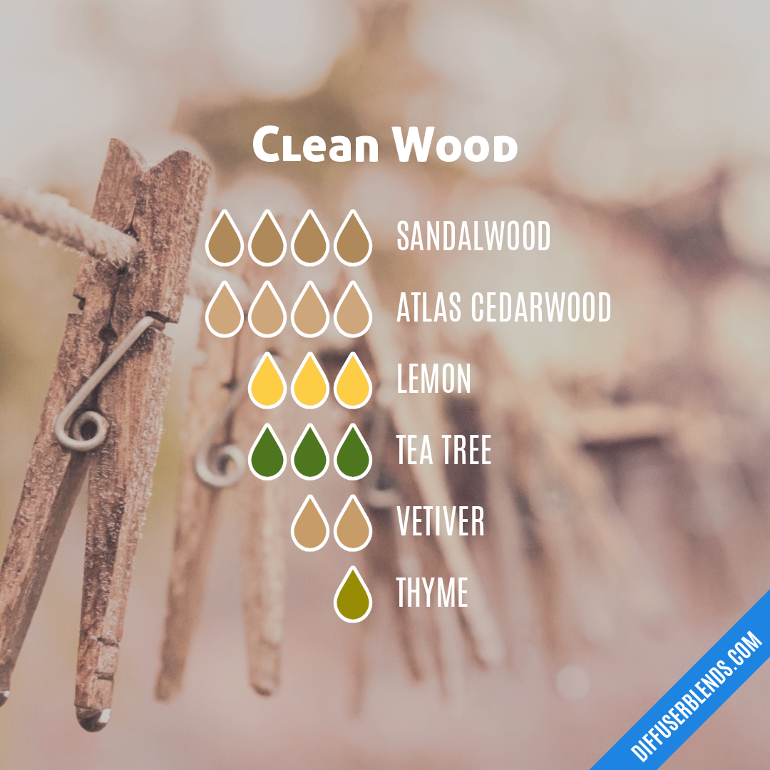 Clean Wood — Essential Oil Diffuser Blend