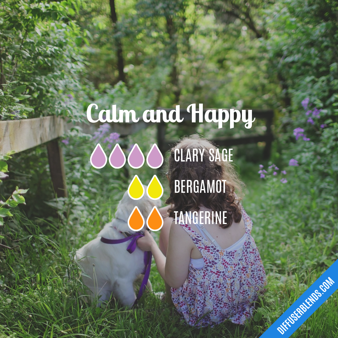 Calm and Happy — Essential Oil Diffuser Blend